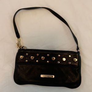 Michael Kors black leather purse